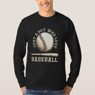 Amerikansk Sport Fan Baseball Pojkar Slagman Baseb T Shirt