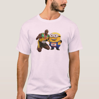 amerikansk sprinter & gul medhjälpare t shirt