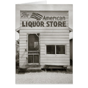 Amerikansk spritbutik, 1943 hälsningskort