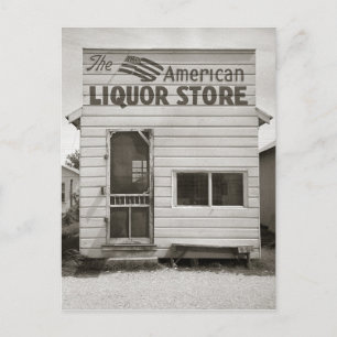 Amerikansk Spritbutik, 1943 Vykort
