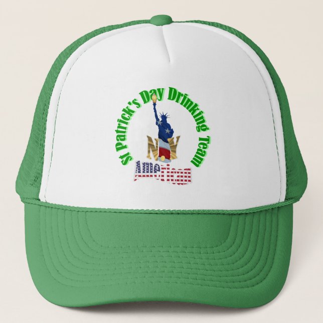 Amerikansk St patrick's day Keps (Framsida)