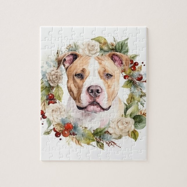 Amerikansk Stafford-jul-årsjuvel Pussel (Vertikal)