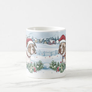 Amerikansk Stafford-jul Kaffemugg