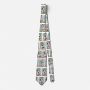 Amerikansk Staffordshire Glad påsk Slips