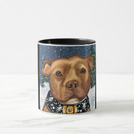AMERIKANSK STAFFORDSHIRE MUGG
