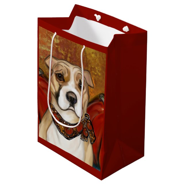 AMERIKANSK STAFFORDSHIRE TERRIER (Framsidan Vinklad)