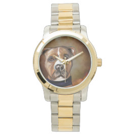 AMERIKANSK STAFFORDSHIRE TERRIER ARMBANDSUR