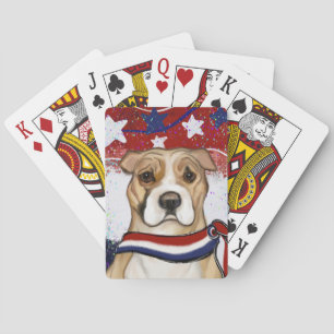 AMERIKANSK STAFFORDSHIRE TERRIER CASINOKORT