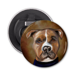 AMERIKANSK STAFFORDSHIRE TERRIER FLASKÖPPNARE