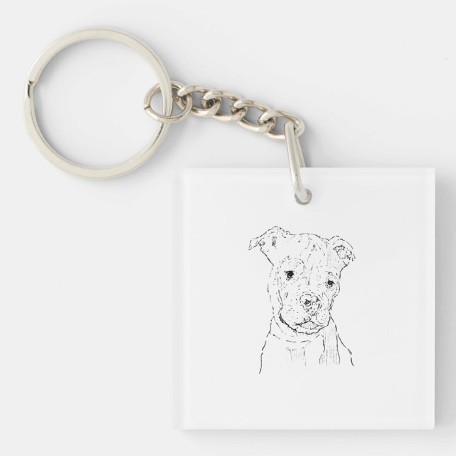 Amerikansk Staffordshire Terrier-illustration (Framsidan)