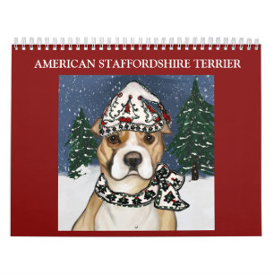 AMERIKANSK STAFFORDSHIRE TERRIER  KALENDER