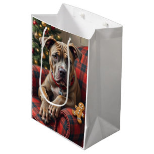 Amerikansk Staffordshire Terrier Mysig jul