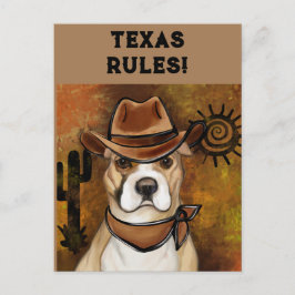 AMERIKANSK STAFFORDSHIRE TERRIER VYKORT