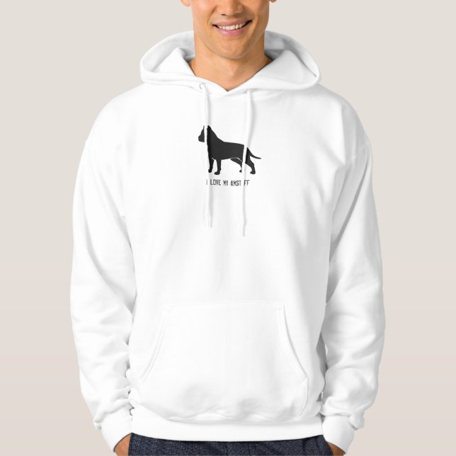 Amerikansk Staffordshireterrier Munkjacka (Framsida)