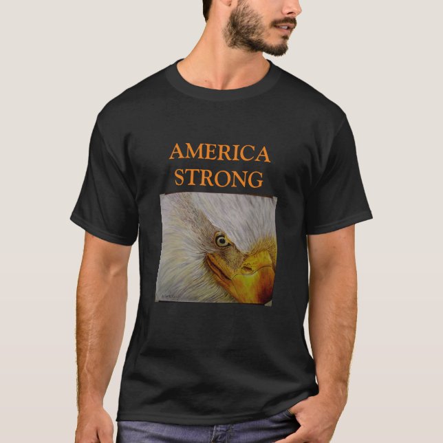 AMERIKANSK STARK T SHIRT (Framsida)