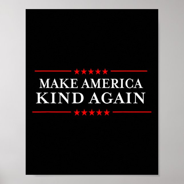 Amerikansk stil igen Välj antitrumpsskift Poster (Framsidan)