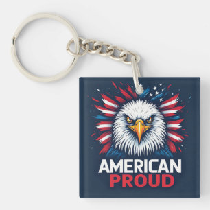 Amerikansk stolt USA-flagga Patriotisk present