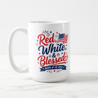 Amerikansk stolthet självständighetsdagpresent kaffemugg