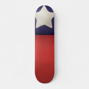 Amerikansk superhjälte-Logotyp Mini Skateboard Bräda 18,7 Cm
