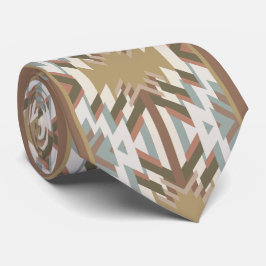 Amerikansk sydväst desertfärger inspirerad design slips