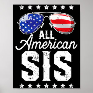 Amerikansk syster 4 juli familj matchande poster