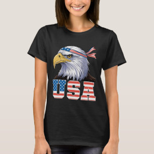Amerikansk T Shirt Amerikansk Flagga Män Kvinnor B
