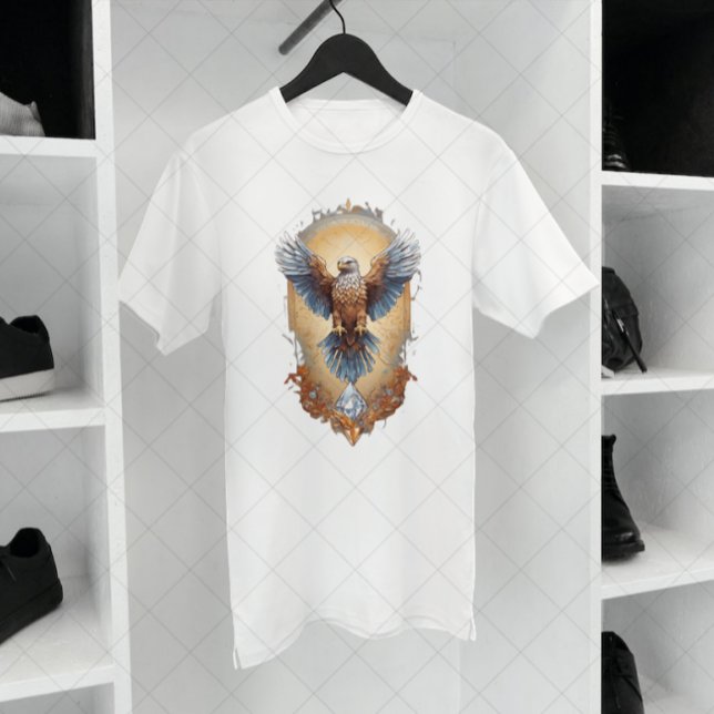 Amerikansk tatueringstryckt t t-shirt (Skapare uppladdad)