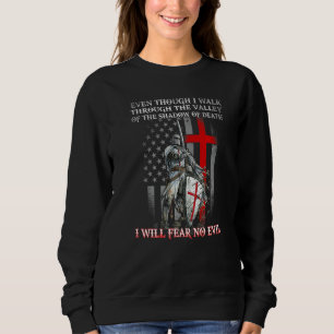 Amerikansk Tempelriddare Jag Skall Inte Frukta Ond T Shirt