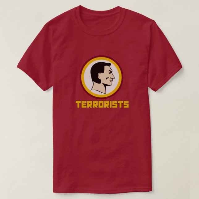 Amerikansk terrorism t shirt (Design framsida)
