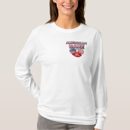 Amerikansk Tjej 4:e Juli Firande T Shirt