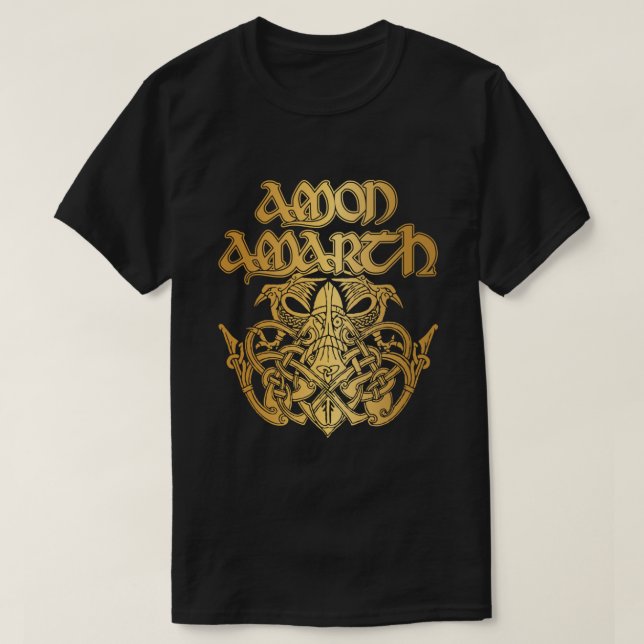Amerikansk Tour Amon Amarth Fläkt-formgivning T Shirt (Design framsida)