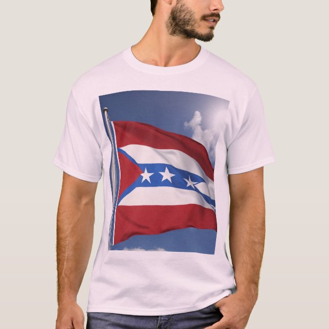 Amerikansk traditionell tatuering T-Shirt med USA  (Framsida)