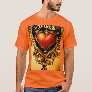 Amerikansk traditionell tatueringsdesign t shirt
