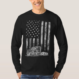 Amerikansk transportör t shirt