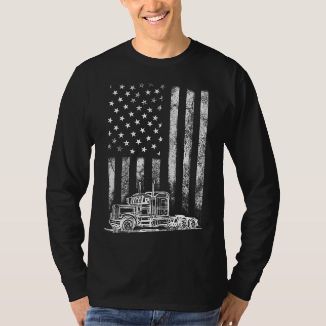 Amerikansk transportör t shirt (Framsida)