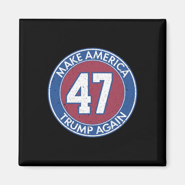 Amerikansk trend igen 47 magnet (Framsidan)
