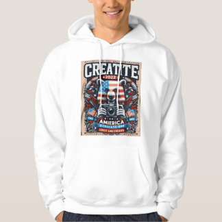 Amerikansk trendig hoodie – Premium Streetwear
