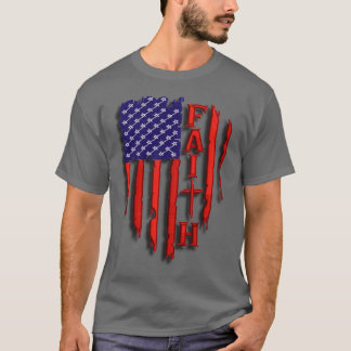 Amerikansk tro t shirt