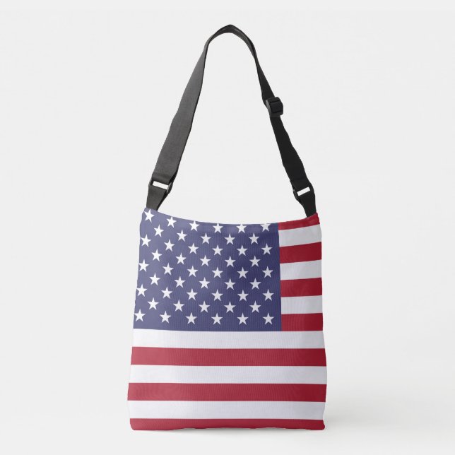 Amerikansk USA-flagga Axelväska (Framsida)