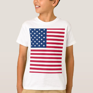 Amerikansk USA Flagga Stolthet Design T Shirt