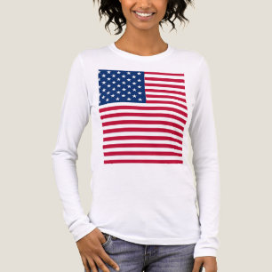 Amerikansk USA Flagga Stolthet Design T Shirt