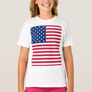 Amerikansk USA Flagga Stolthet Design T Shirt