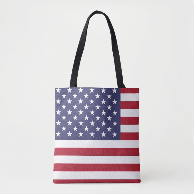 Amerikansk USA-flagga Tygkasse (Framsida)