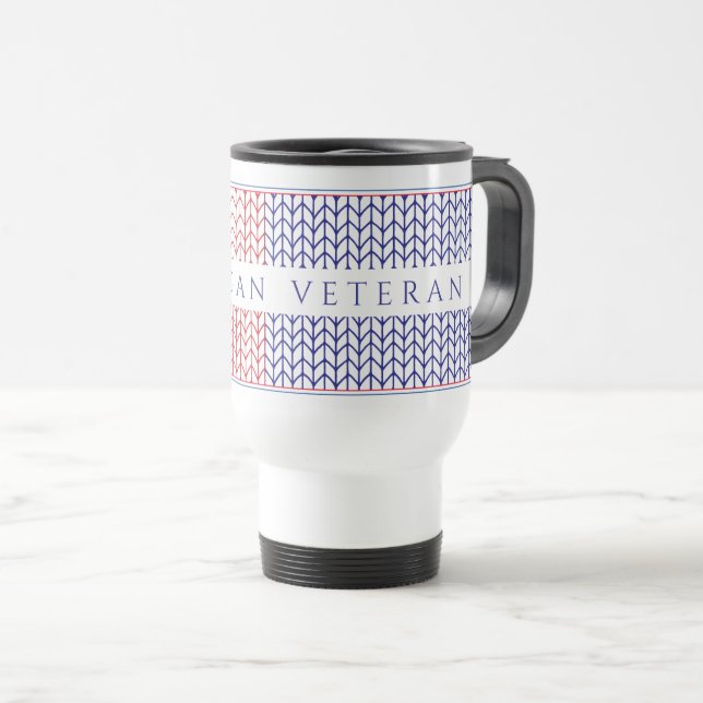 "AMERIKANSK VETERAN" Resemugg (Framsida höger)