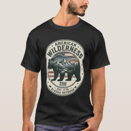 Amerikansk vildmark 250 Bear Mountain tallskog T Shirt