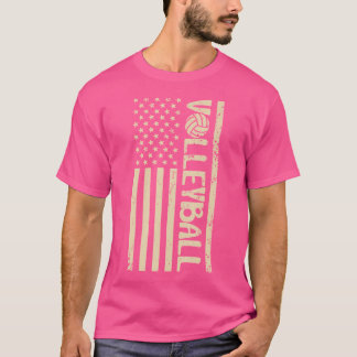 Amerikansk volleyboll för spelare och Idrottare i T Shirt