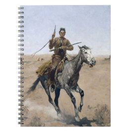 Amerikansk Western cowboy Anteckningsbok