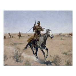 Amerikansk Western cowboy Perfect Poster