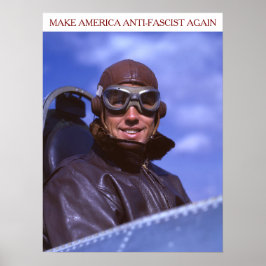 Amerikansk WWII-pilot MAAFA Poster