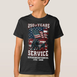 Amerikanska 250-årsdagen Firande 250 år U T Shirt